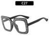 C27-Bright Black Frame White Film