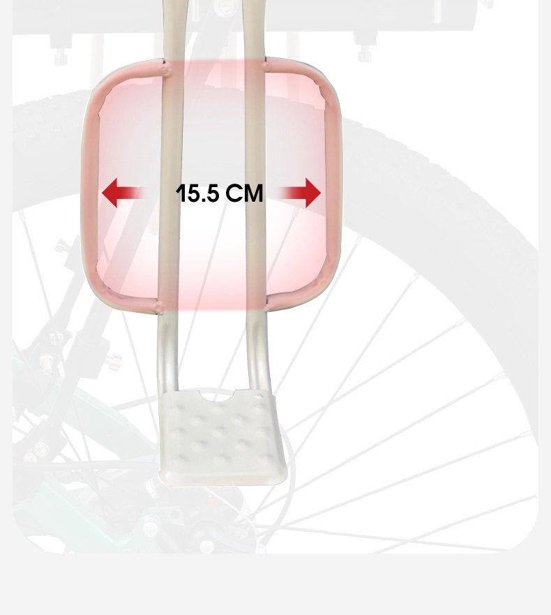Suitable for rear-mounted child seats on bicycles, mountain bike rear seats, child seats, and rear seats for older children and students