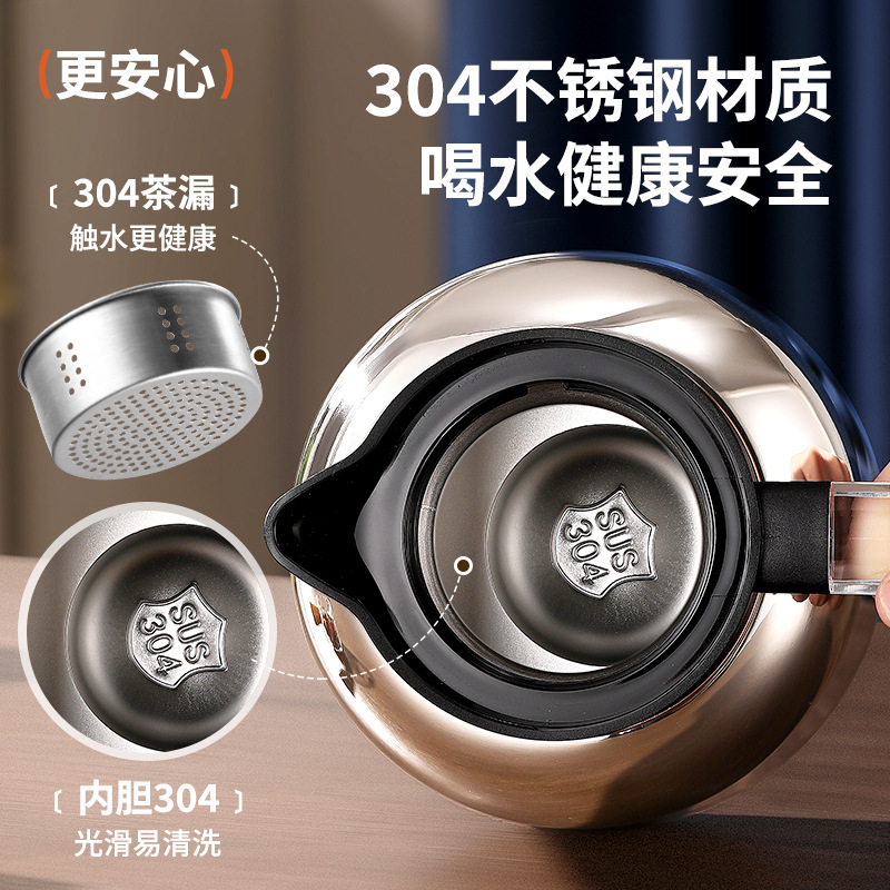 Smart teapot stainless steel