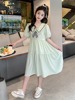 Dress, summer shiffon thin small princess costume, skirt, 2023 collection, suitable for teen