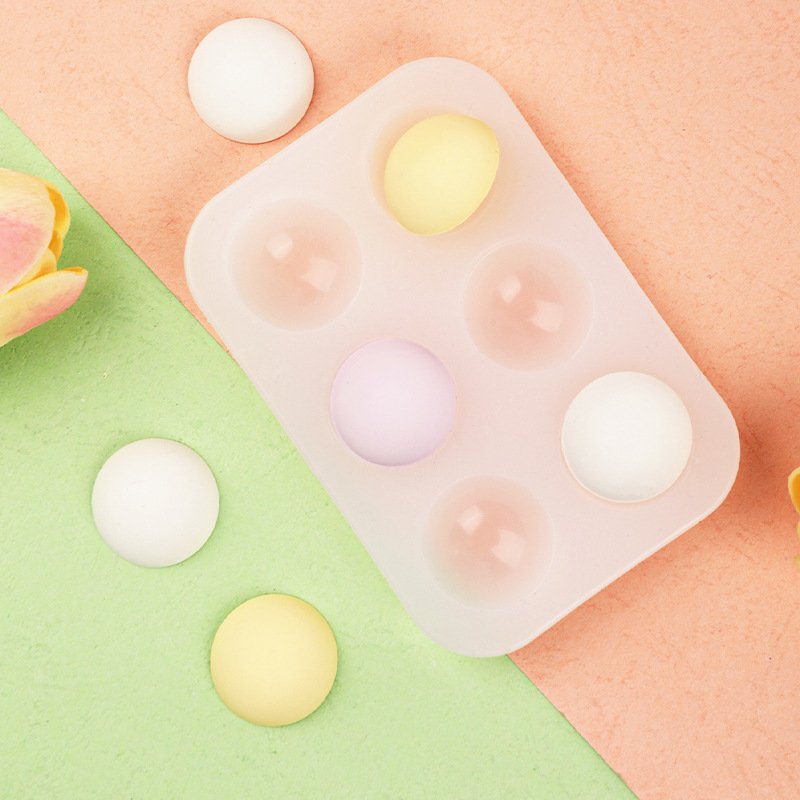 DIY BOLA DE semicírculo tridimensional mousse fondant molde de silicona bola decoración de pastel de chocolate molde de silicona para hornear