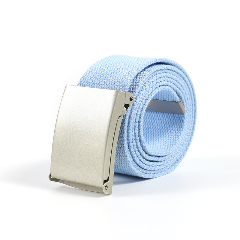 Los hombres y las mujeres universales adultos cinta lienzo clásico lienzo casual todo partido simple cinturón tejido al por mayor