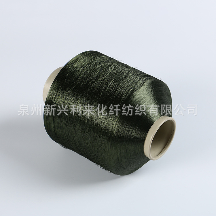 100D 블랙 광택사