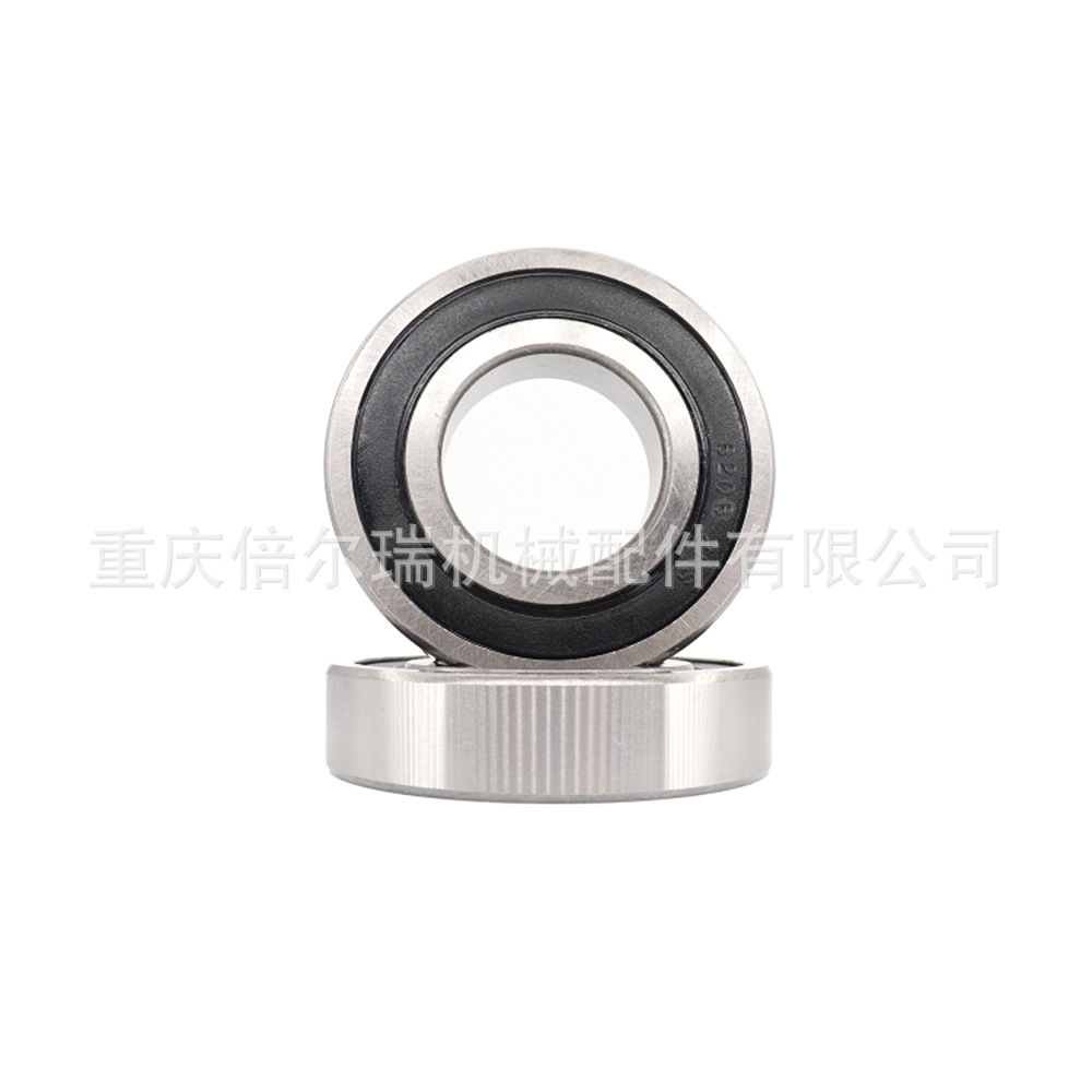 6206 rodamiento de esferas de ranura profunda 2RS ZZ sellado rodamiento de acero cromado de alta velocidad general para la industria automotriz de motocicleta