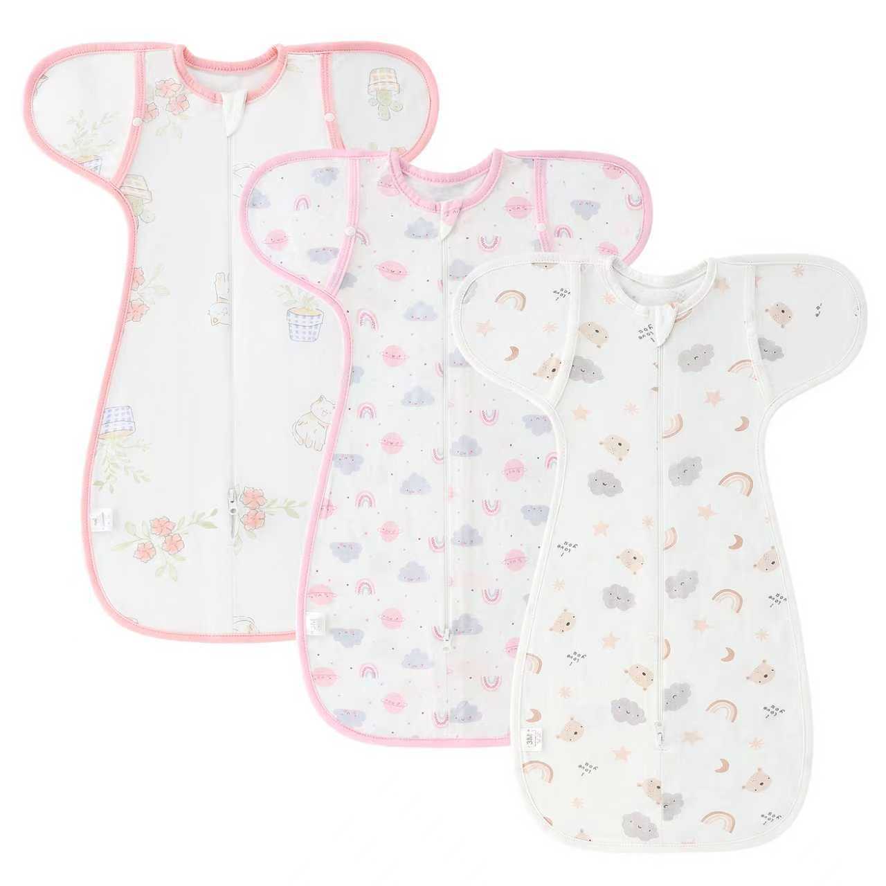 Factory Direct Supply for Foreign Trade to Europe and America, Newborn Surrender-Style Swaddle, Anti-Startle Baby Sleeping Bag for Delivery Room
