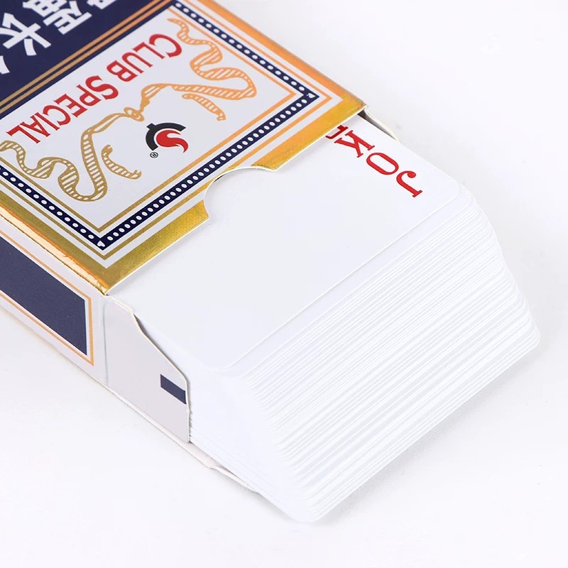 Tarjetas de juego personalizadas especiales para huevos gruesas tarjetas de barras impermeables y resistentes al desgaste de núcleo azul, regalos de construcción corporativa pueden imprimir LOGO image 6