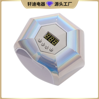 跨境新款美甲灯光疗机指甲油胶美甲烤灯速干168W大功率烘干机批发