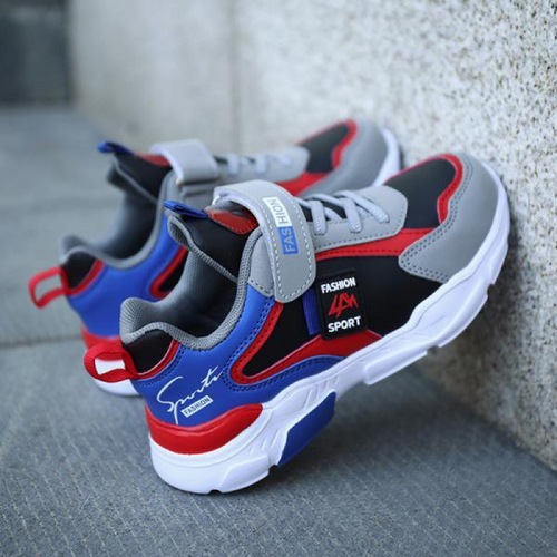 Boys' shoes for 4-15 years old, suitable for spring and autumn/winter, waterproof, large children's sports shoes for boys, student children's shoes, running shoes for boys