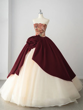 玫瑰骑士敬酒服新娘高级感抹胸设计感订婚礼服礼服裙轻奢小众高端
