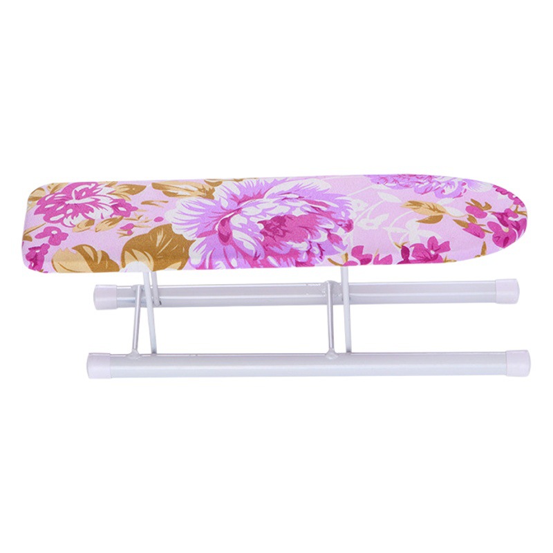 Portátil plegable manga pequeña tabla de planchar hogar viaje de negocios refuerzo hombro manguito posición Tabla de planchar de una sola pieza entrega