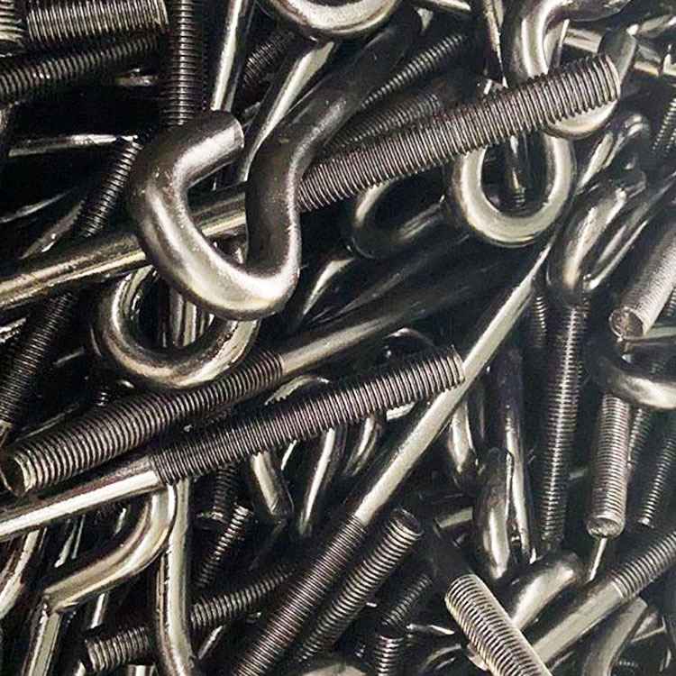 GB799地脚螺栓 40CR地脚螺栓9字地脚螺栓建筑预埋件建筑螺丝