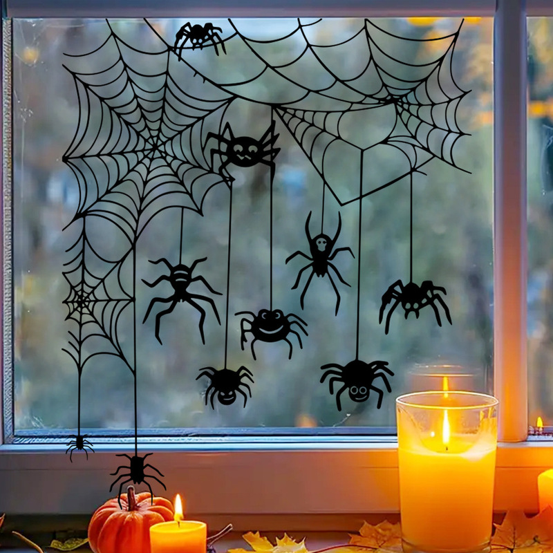 2025年アマゾンハロウィンAFH1470スパイダーウォールステッカーは、越境プラットフォームでの上場、ラベル貼り付け、代行発送に対応しています。|undefined