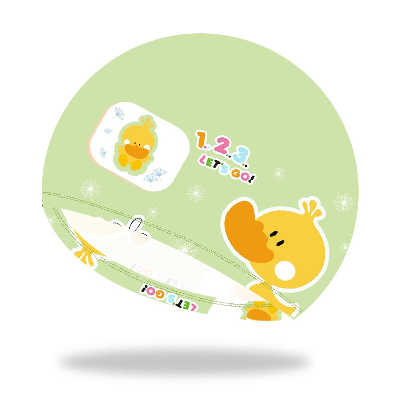 De alta calidad de color de dibujos animados de tela gorra de natación de nylon de primavera caliente cómoda gorra de natación para niños y niñas Universal fábrica al por mayor