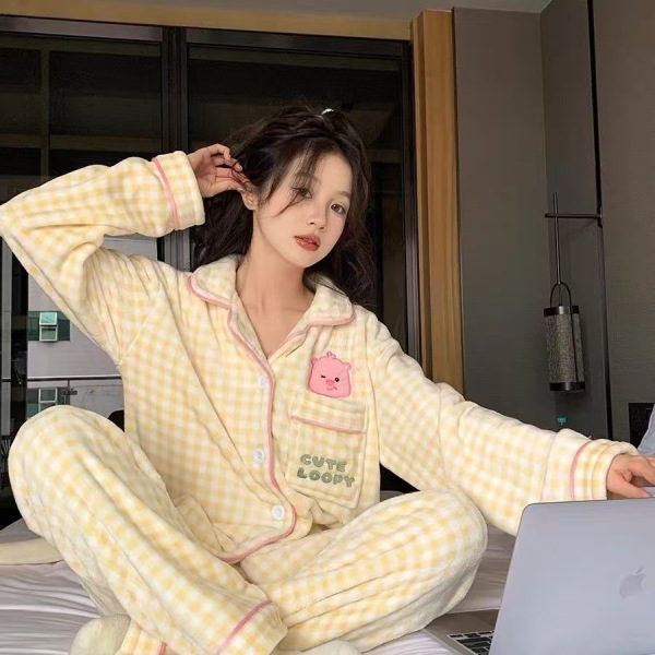 keep warm cute pijama