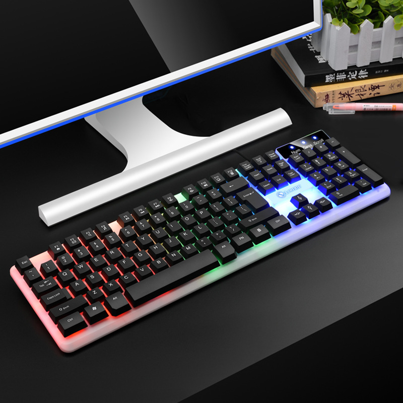 LIMEIDE力マグネシウムGTX350ゲーム発光キーボードマウスUSB機械手触り有線キーマウスセットクロスボーダー|undefined
