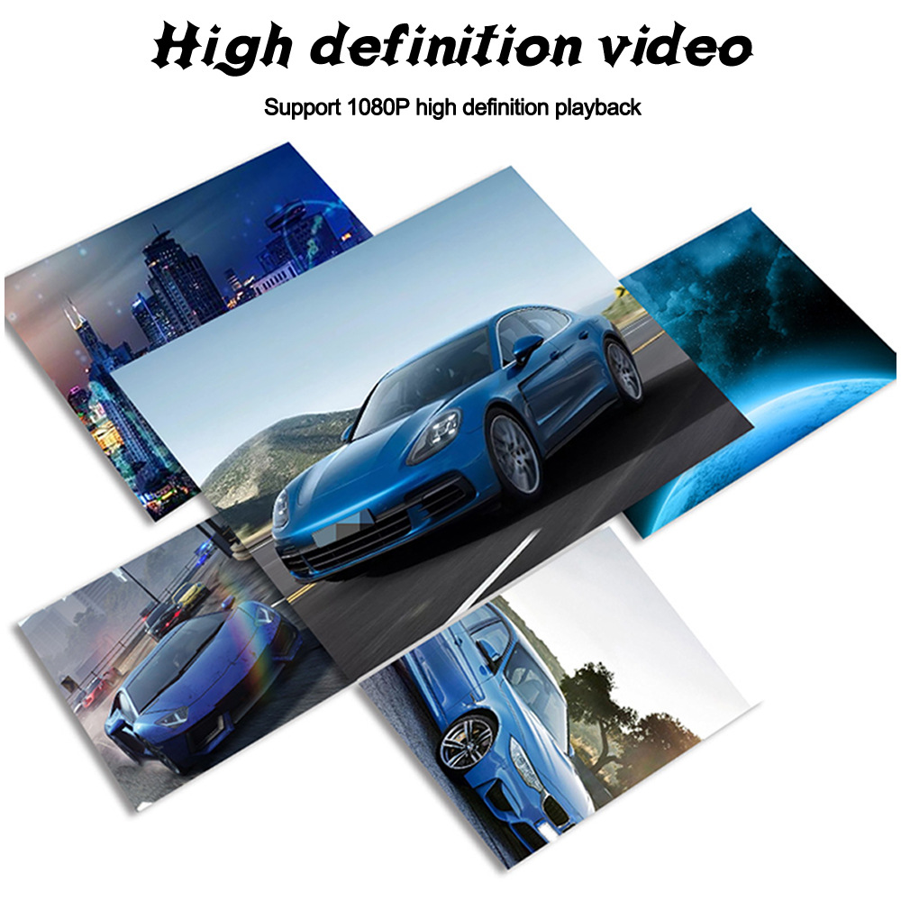 6.2inch Single-Cylinder Wired Carplay Android Auto Car Bluetooth Mp5 Player Radio Reversing Priority 12V