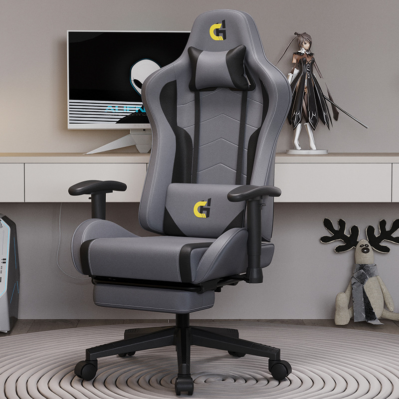 E-Sports Chair, Computer Chair, Home Ergonomic Chair, Breathable Honeycomb Mesh Gaming Chair, Comfortable Office Chair for Long Periods of Sitting