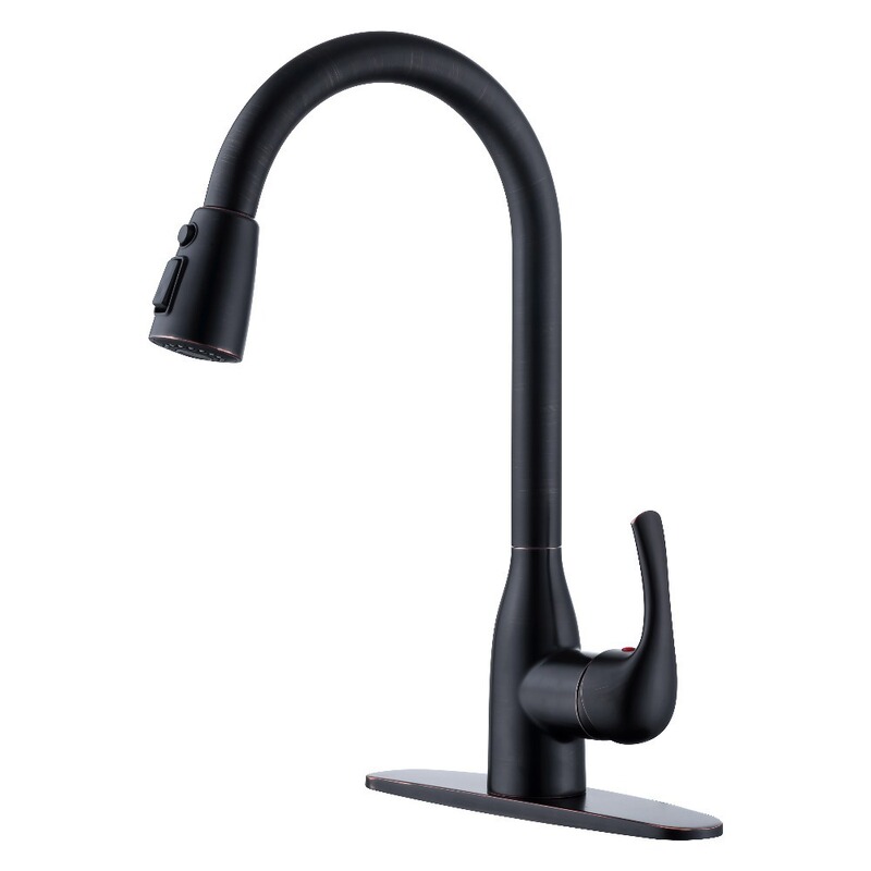 Pull-Out Kitchen Faucet with Dual Water Outlets, Hot and Cold, Rotatable, Retractable Splash-Proof Sink Faucet, Practical and Convenient Pull-Out Kitchen Faucet with Dual Water Outlets, Hot and Cold, Rotatable, Retractable Splash-Proof Sink Faucet, Practical and Convenient