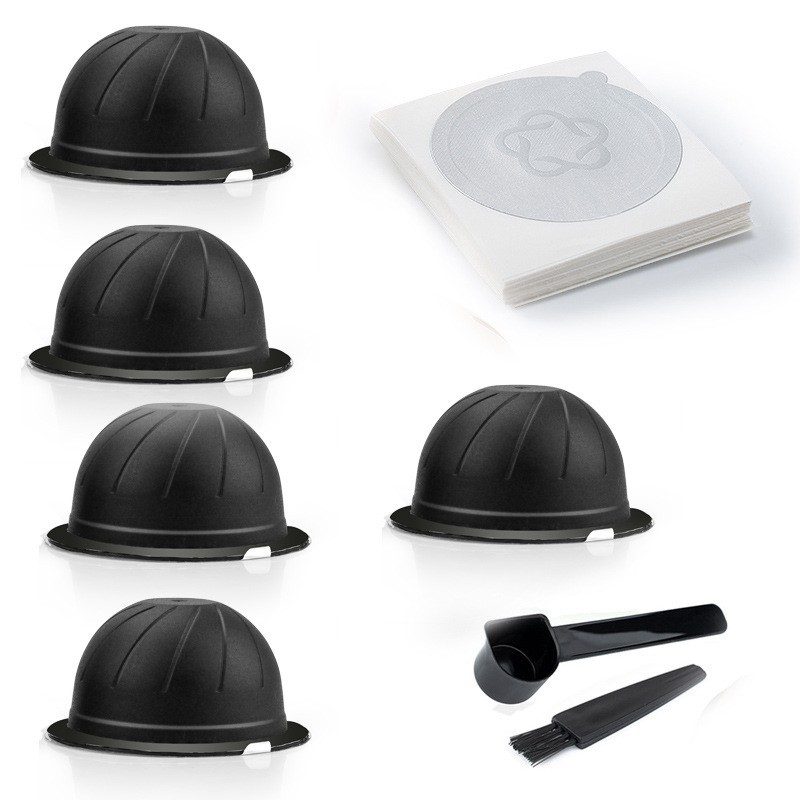 Compatible con gran Nestle vertuoline café cápsula Shell cubierta de silicona reutilizable cápsula taza cuerpo cubierta traje