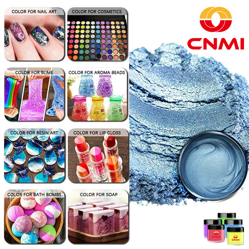 Ultra-Fine Mica Pearlescent Powder Eye Shadow Lipstick Nail Polish DIY Soap Flowers Watercolor Slime Glue Flow Hemp