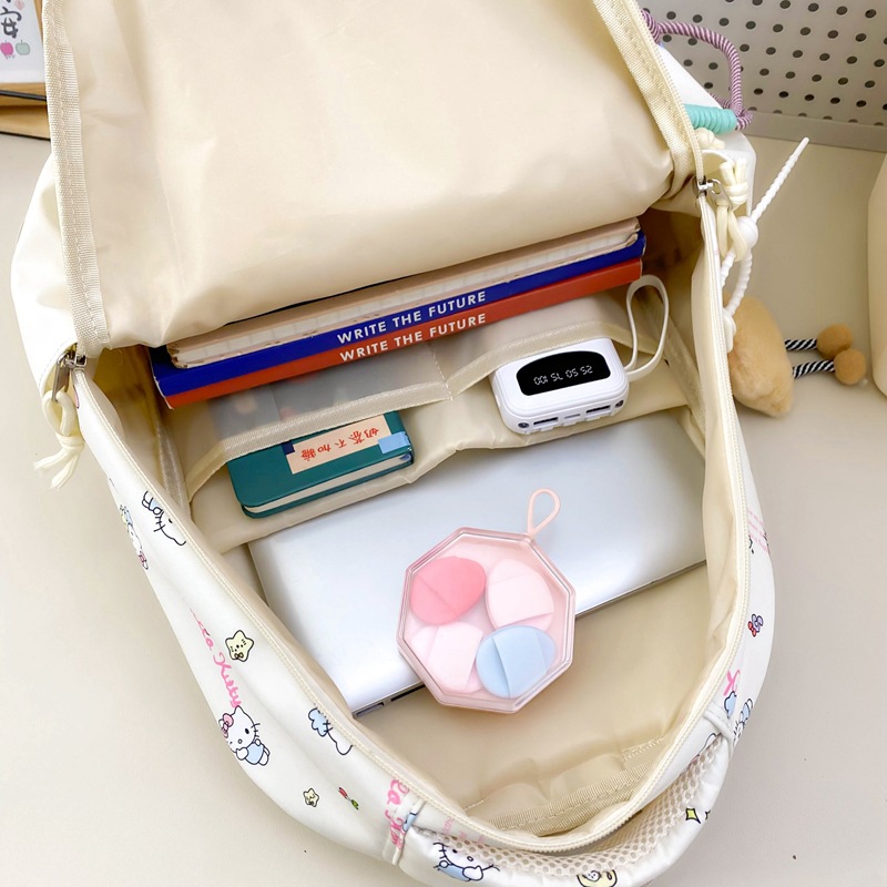 Al por mayor nueva mochila escolar del campus, mochila de impresión encantadora, mochila de viaje de ocio de gran capacidad