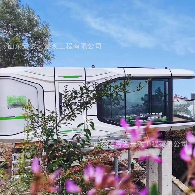 Internet estilo de la celebridad móvil creativa al aire libre B & B Resort atracciones turísticas tecnología costera característica espacio cápsula Hotel