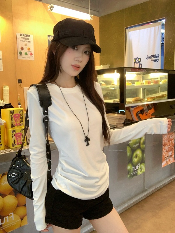 实拍 宽松显瘦黑色皮衣外套女2025新款秋季酷飒风机车复古夹克潮|undefined