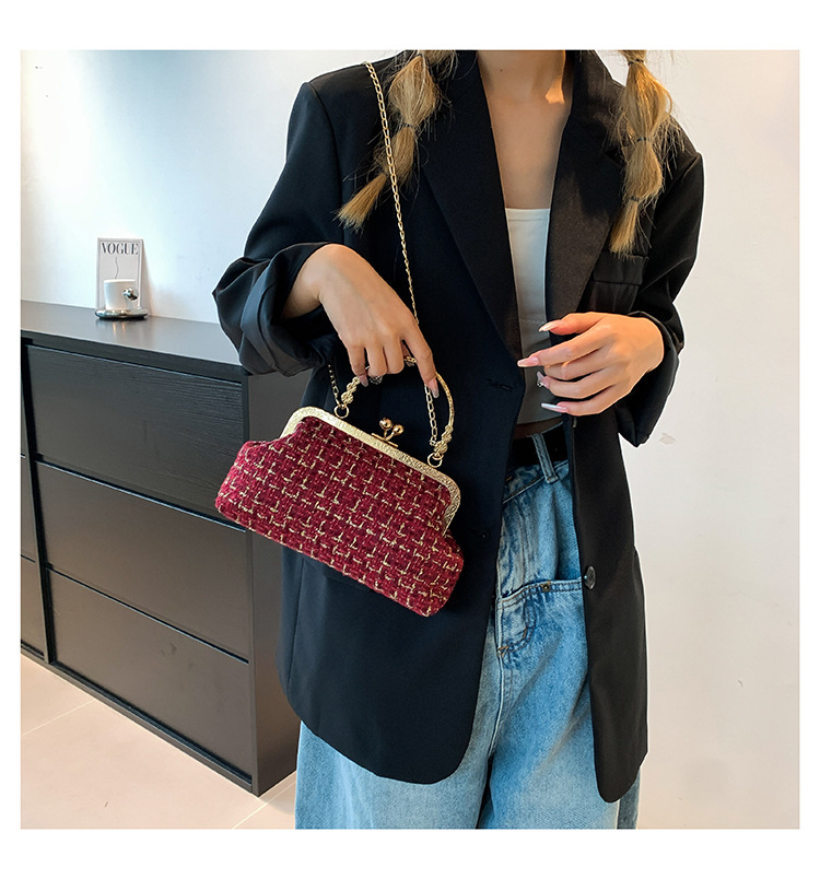 Borsa a tracolla con catena da donna – elegante pochette_voghion.com