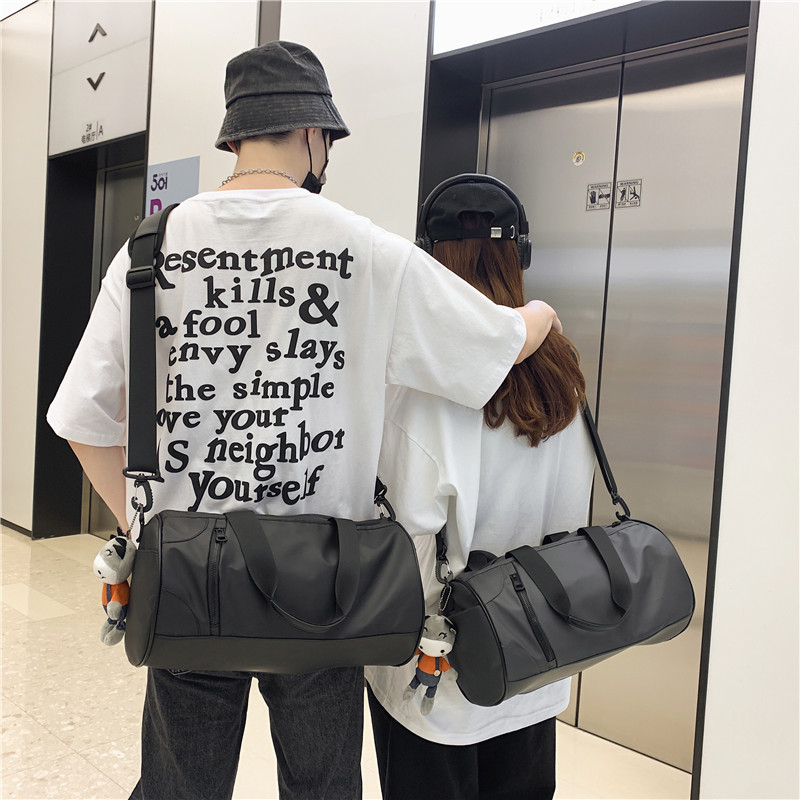 Cross-border Wholesale Casual Gym Bag Large Capacity Short Distance Portable Travel Bag Lightweight Sports Shoulder Crossbody Bag