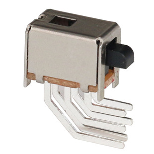 Curved Needle Straight Key Switch Self-Locking Switch Non-Locking Button Power Supply with Lock Push Switch Straight Key Non-Locking Reset