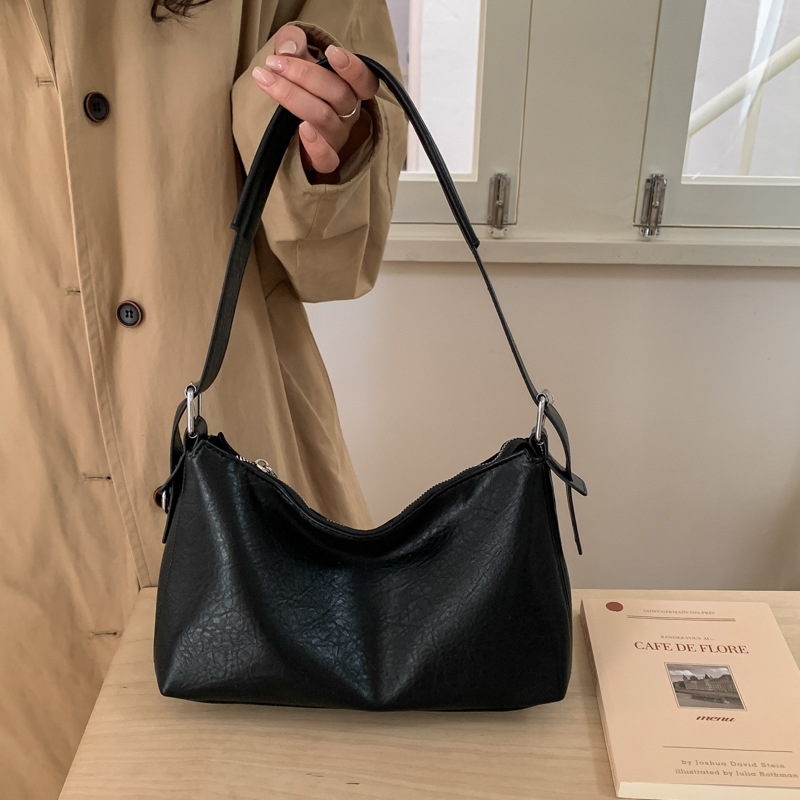 Bolso de viaje ocio coreano para mujeres retro hombro único bolso de bolsas de bolsas 2025 nuevo estilo de alta calidad sensación de cuero suave mochila