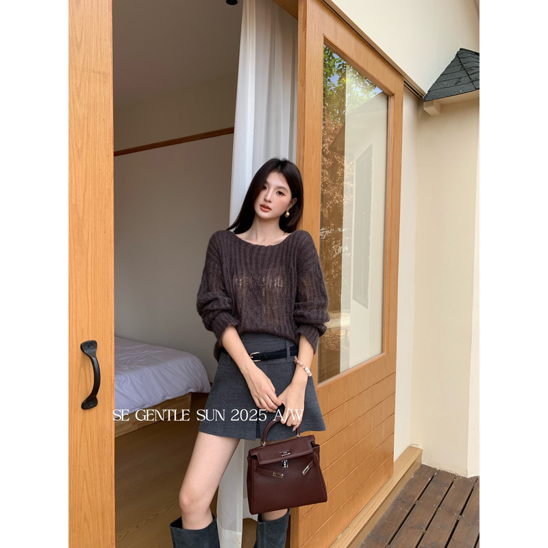 SE GENTLE SUN-SE白标优雅高智女王保暖毛衣（28）25385|undefined