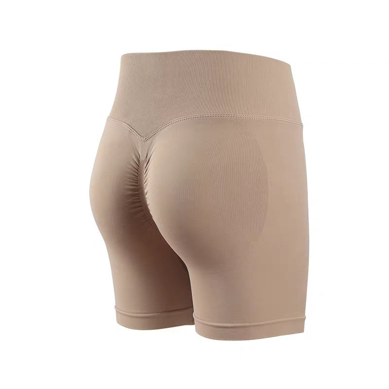 Pantalones de gimnasio de cintura alta, pantalones cortos de yoga ajustados, ropa deportiva de gimnasio
