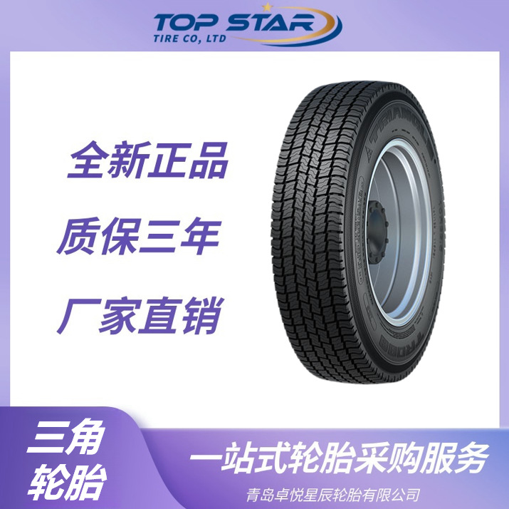 三角轮胎Triangle 8.25R20-14PR TRD88 雪地花纹卡客车 三角轮胎