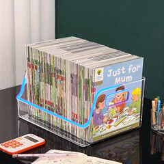 多用收纳箱学生教室用书本书籍整理盒子儿童绘本桌面置物架橱柜盒