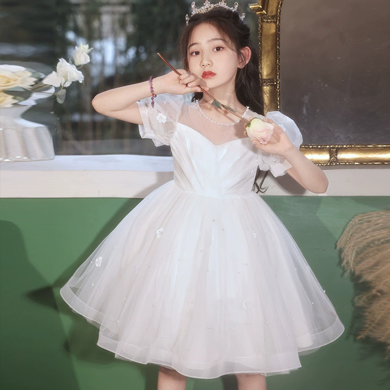 Детское летнее новое платье платье принцессы юбка для девочек