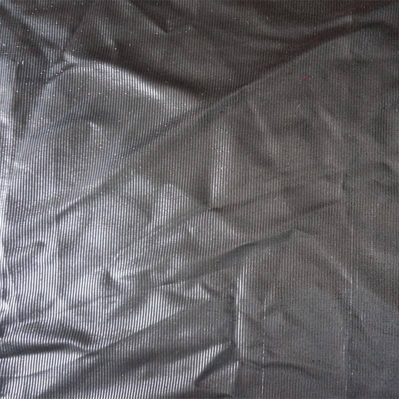 新款 横纹几何破洞手感金银丝提花面料 女装连衣裙礼服箱包服饰