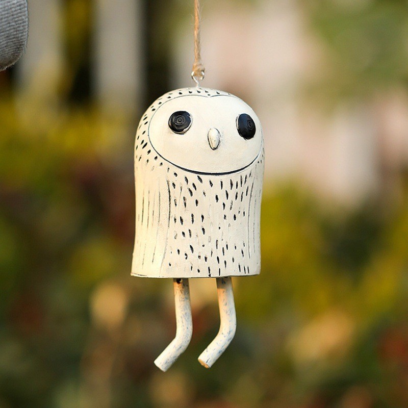 Garden Animal Wind Chime Hanging Resin Ornament Decoration_voghion.com