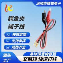 鳄鱼夹MMXC插头电源测试端子线纯铜电流稳压输出连接器