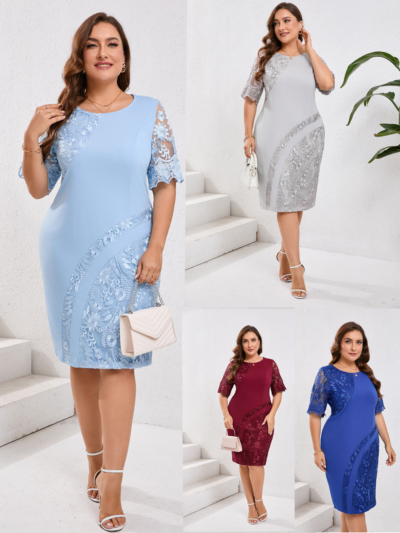 autumn lace dress