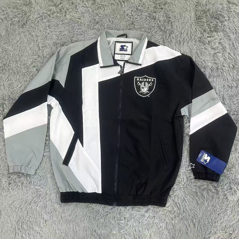 Starter retro basketball NBA Rockets color-block jacket, American version hip-hop street style vintage jacket 339