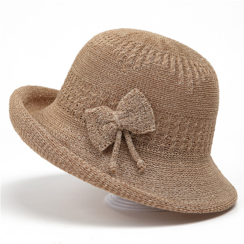 Spring Knit Fisherman Hat, Literary Sunshade Hat for Girls and Boys, Autumn and Summer Korean Version, British Style Formal Hat, Trendy and Versatile Bucket Hat