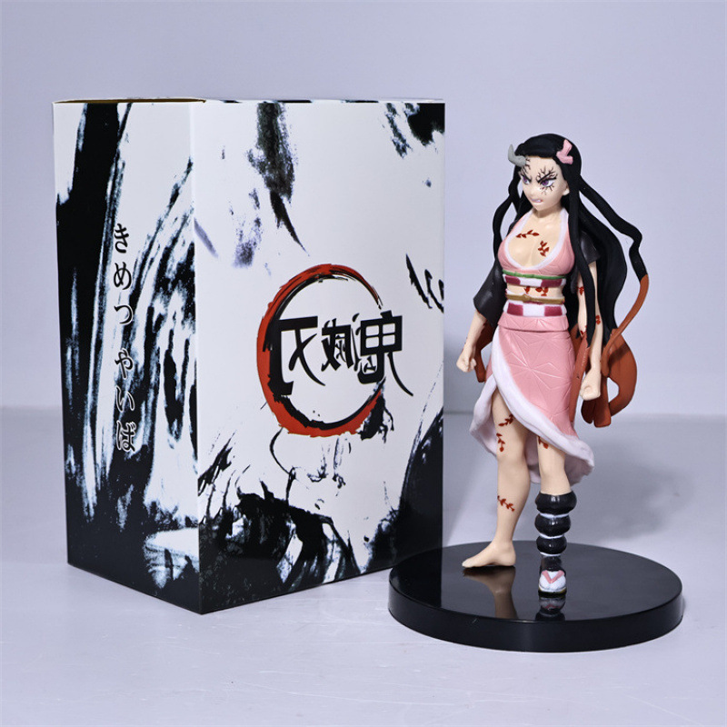 鬼滅の刃アニメフィギュア卸売暴走竈門禰豆子二次元トレンディモデル装飾品フィギュア工場|undefined