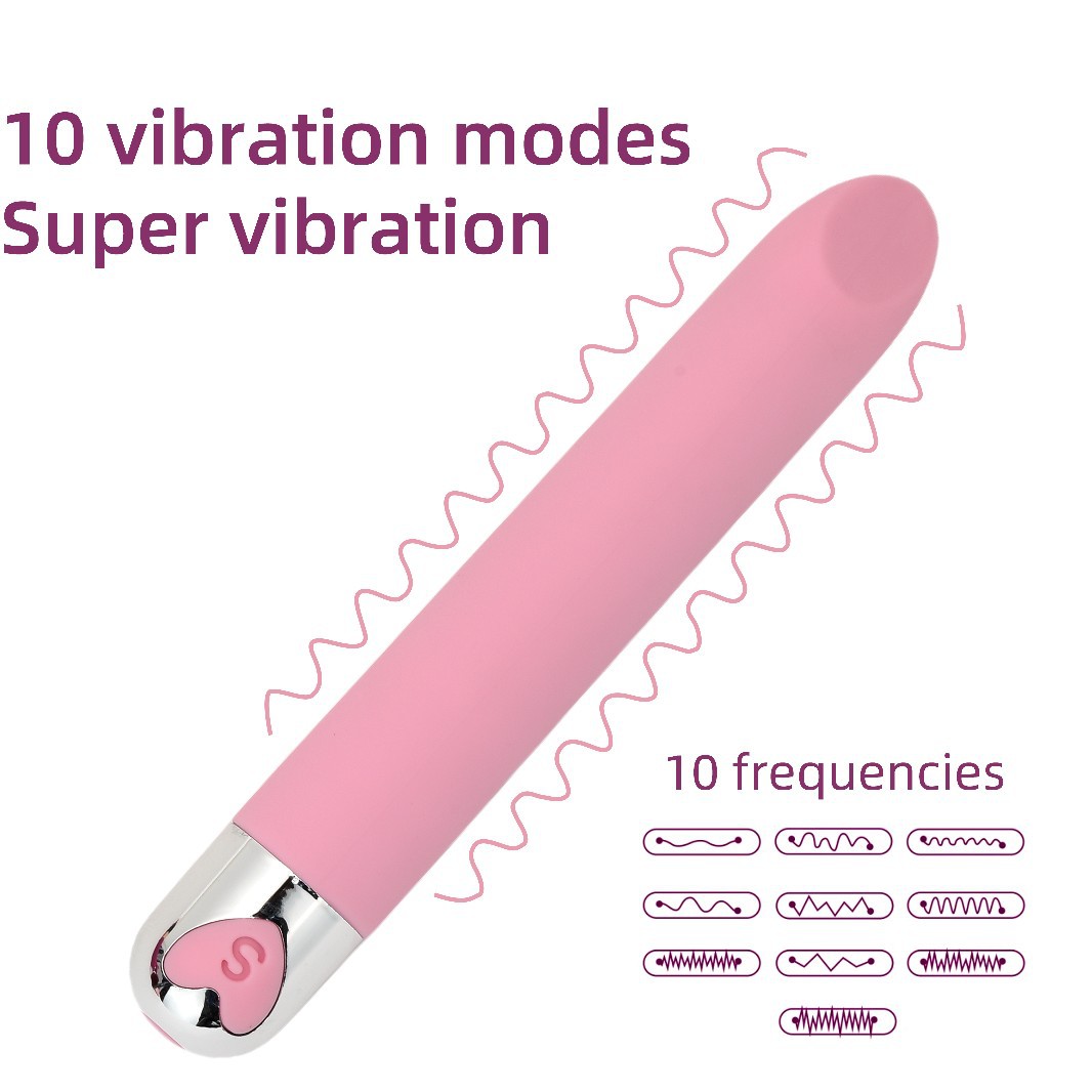 Handheld Facial Massage Stick, Silicone Eye and Face Massager, 10 Vibration Levels, USB Rechargeable — detail image 2