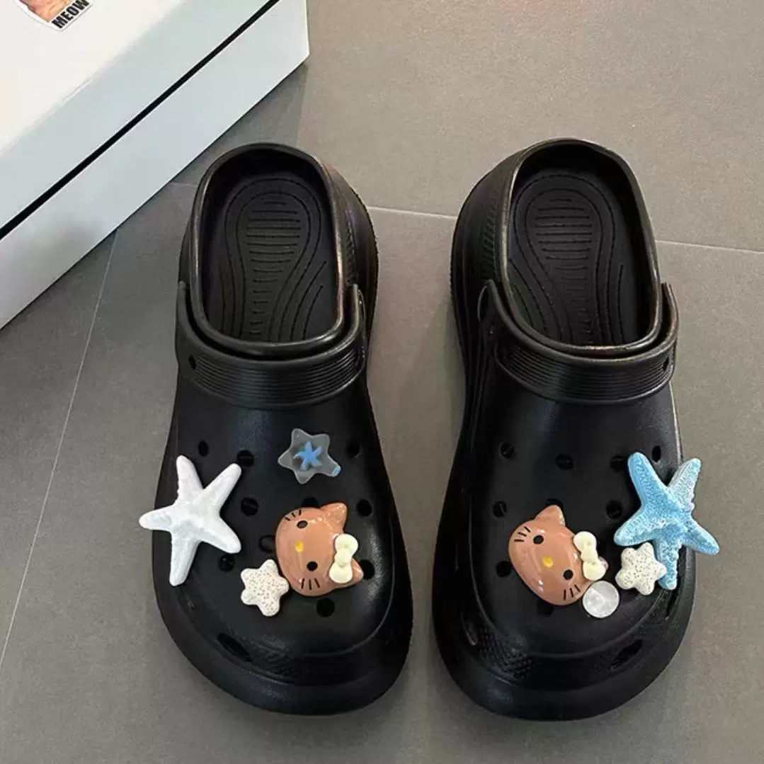 Removable footwear buckle, universal accessory, DIY