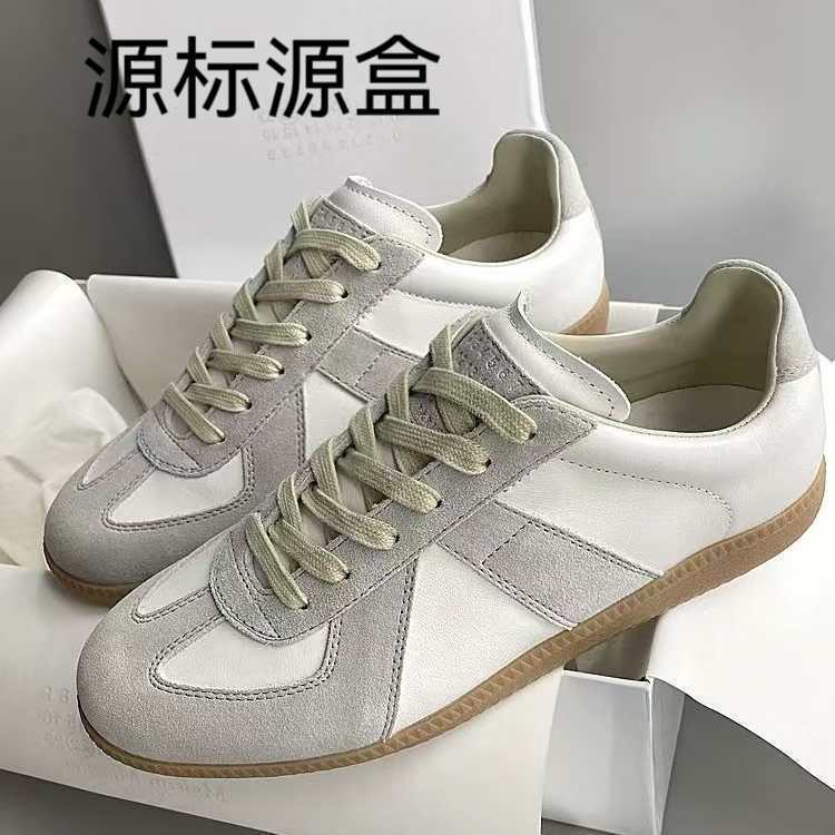 High Version Classic Margiela Women's 2025 New Moral Training Shoes Couple Casual Sneakers Versatile Lace-Up White Shoes High Version Classic Margiela Women's 2025 New Moral Training Shoes Couple Casual Sneakers Versatile Lace-Up White Shoes