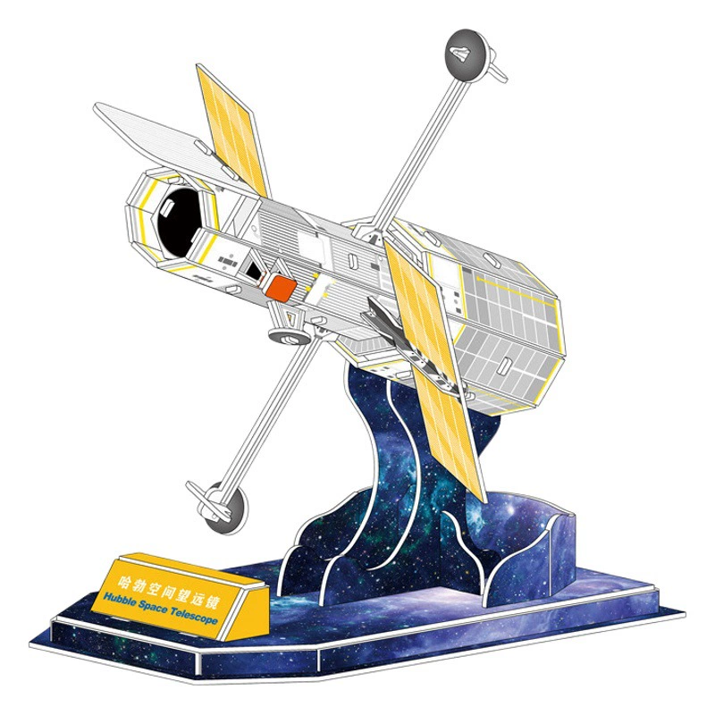 Китайский Луноход большая модель школьная ручной работы DIY3D трехмерная головоломка 2022 новая Международная космическая станция