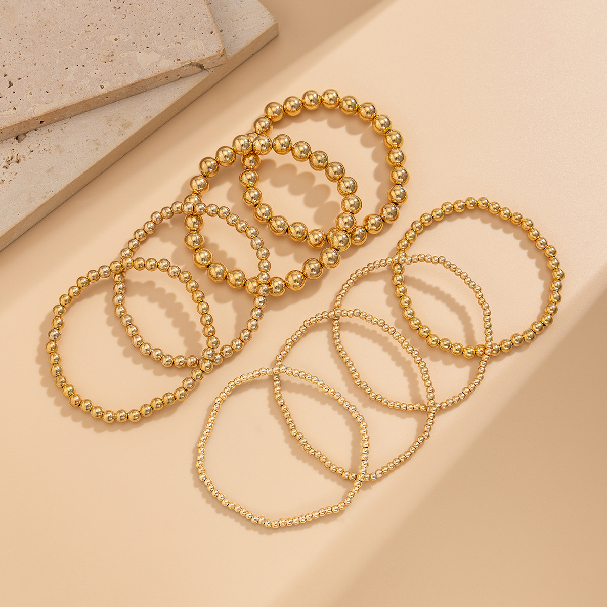 17g Weight CCB Pendant Material Bracelets Classification CCB, Imitation Pearl Chain Material Beaded Chain Chain Type 1 Set Quantity Banquet, Travel Occasion CCB, Imitation Pearl Material Heart Shape Pattern Women's Gender Plating Design Vintage Style Style Vintage Style Heart Shape CCB Imitation Pearl Beaded Chain Beaded Bracelets Wholesale 38
