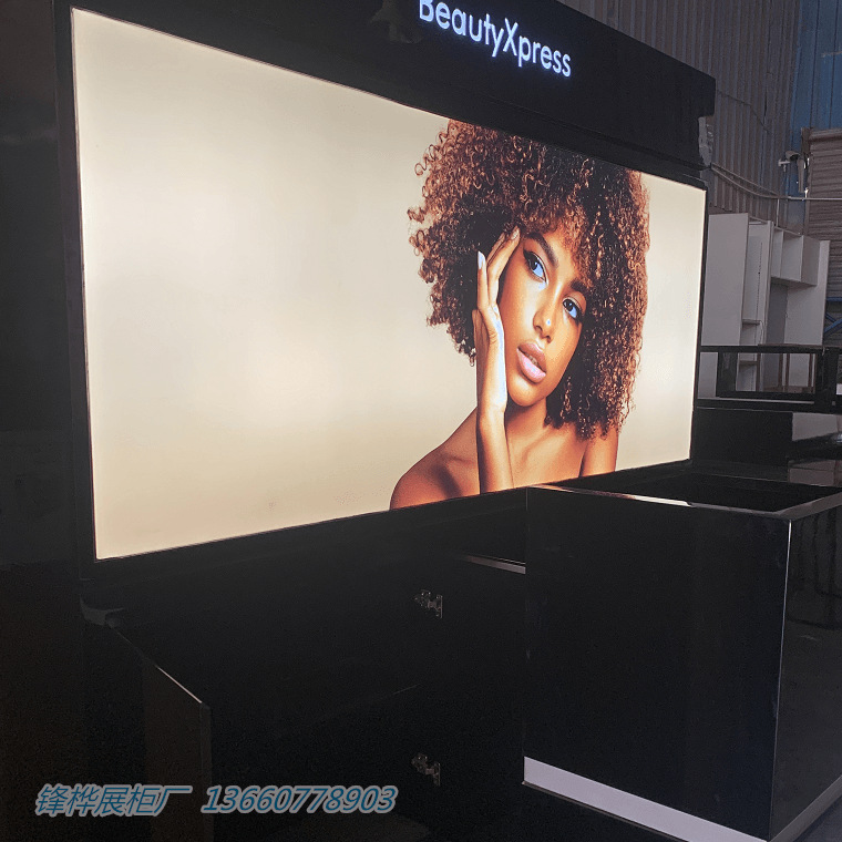 大量优惠销售时尚美观前台展柜简约休闲吧台可按图生产超市展示柜