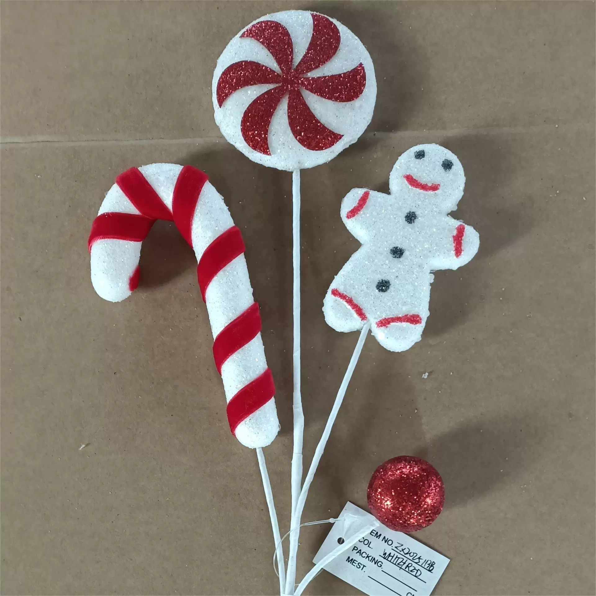 仿真花环绿植婚庆布景植物墙家居装饰姜饼人仿真植物仿真假花跨境